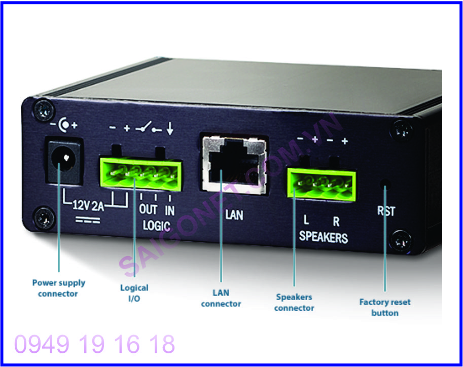 Bộ giải mã tín hiệu IP 14W 2N Net Audio Decoder